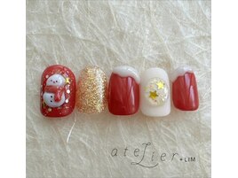 クリスマスネイル