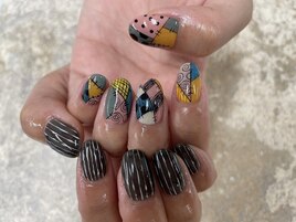 ハロウィンネイル