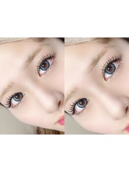 目の形にあったエクステ提案が得意