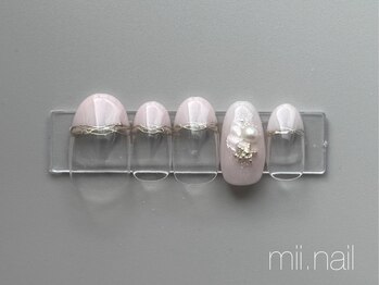 ミイネイル(mii.nail)/オフィス定額ネイル　¥6,600