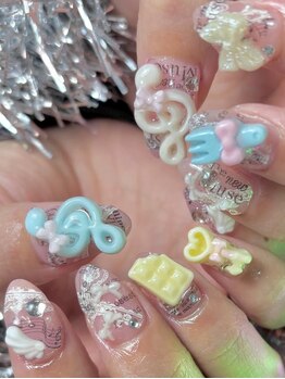 チャーレム ネイル(charlem nail)/モモ担当☆イメージネイル
