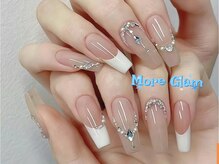 モアグラム 池袋東口店(More Glam)/持ち込み　フレンチネイル