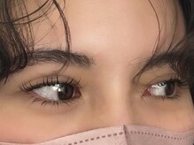 自まつ毛に負担の少ない施術と化粧品登録されたこだわった材料♪