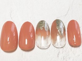 テラコッタニュアンスネイル！