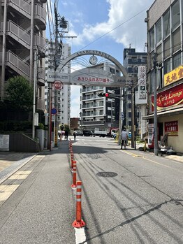 フッティ 柏店(FOOTY)/あさひふれあい通りを抜ける