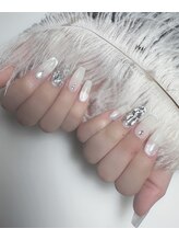 サムズアップネイル(thumbs up nail)/スカルプ長さ出しやり放題