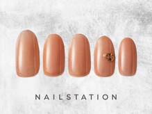 ネイルステーション 大船ルミネウィング店(NAIL STATION)/シンプルネイル／パラジェル