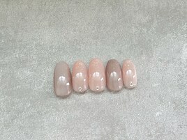 シンプルマグネットネイル