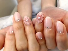 ジュエ(Jouer)/西川口ネイル/ぷくぷくフラワー