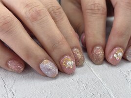 【森】フラワーネイル