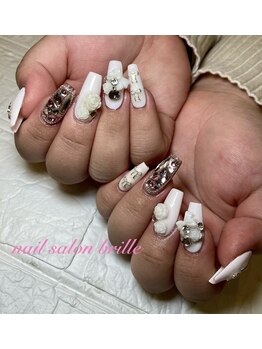 エスフィーネイルサロン ブリーユ(Esfy nailsalon Brille)/リボンネイル