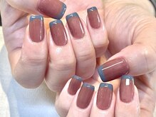 ネイルサロン ステラ(Nail Salon STELLA)/【ジェル】透け感ブラウン