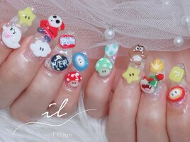 3Dネイル×キャラクター