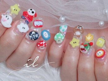 イル 神戸店/3Dネイル×キャラクター