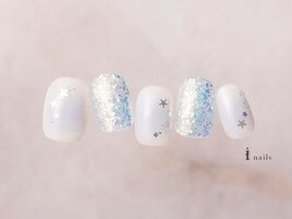 ブルーチークホロネイル