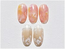 アヤメ(AYAME)/シフォン/シンプルフラワー