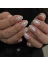 モワズネイル(moi's nail AS ONE IS)/white×perl