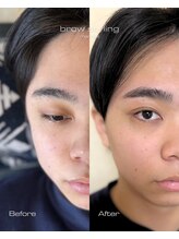 マリベル(MARIBEL)/メンズ眉ワックス+間引き