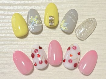 マール(MeaR)の写真/<オフ/ケア込>アート4本¥6600◆持ち込みもOK！見惚れるほど繊細かつ幅広いアート♪（3Dアートは1本+770円）