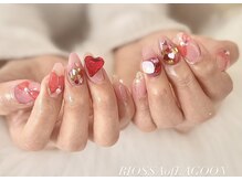 リオッサ オブ ラグーン(RIOSSA of Lagoon)/ボルドー×ハート×ビジュー