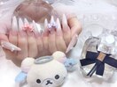 ベイビーブーマーリボンネイル