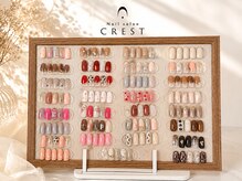 クレスト 奈良店(CREST)の雰囲気(店内サンプルは入れ替え制です♪奈良/オフ無料/オフィスネイル)