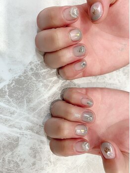 ヴィーナ 山口店(Vina)/大理石ネイル