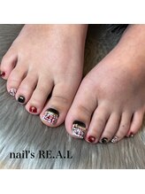 ネイルズリアル(nail's REAL)/ツイードネイル