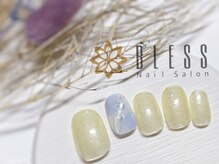 ネイルアンドアイラッシュ ブレス エスパル山形本店(BLESS)/ぷっくりステラネイル