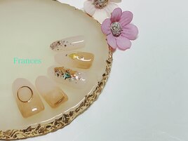 逆グラデーション×シェル