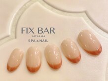 フィックスバー(FIX BAR)/大人ピンクのフレンチ