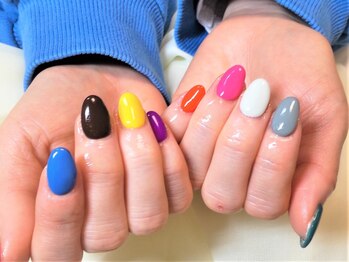 ジョリ ネイルズ(Jolie nails)/ワンカラー+カラー追加