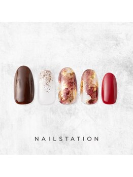 ネイルステーション ルミネ新宿1店(NAIL STATION)/ニュアンスネイル／パラジェル