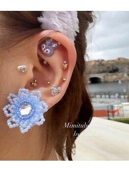 スリール(sourire)/耳ツボジュエリー