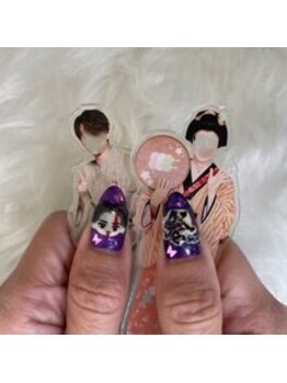 プリュム(Plume)/3D/推しネイル/キャラクター