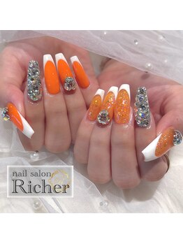 エスフィーネイルサロン リシェル(Esfy nailsalon Richer)/ラスト!サマーネイル!