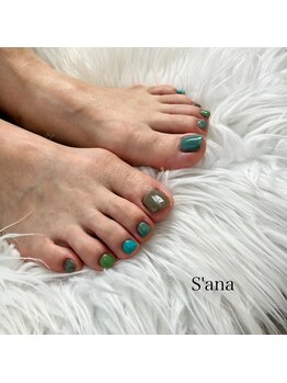 ちぐはぐネイル