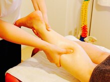 ポワリエ カイロプラクティックアンドボディケア(Poirier)/脚のオイルリンパでむくみ撃退！