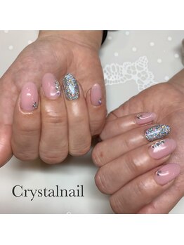 クリスタルネイル ボンベルタ橘店(CRYSTAL NAIL)/キラキラネイル