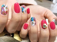 アドネイル(aD nail)/ビビットフラワー