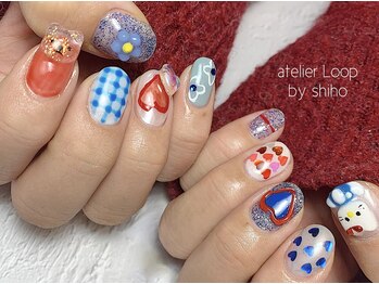 アトリエループ(atelier Loop by shiho)/3dネイル