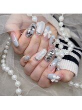 クイーンズビューティーサロン 新宿本店(Queen's beauty salon)/チップ長さだしやりつけ放題