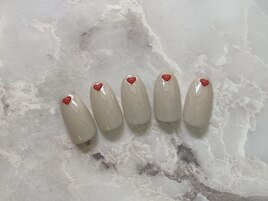 ハートホロネイル