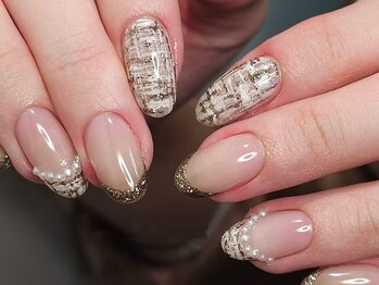 ツイードネイル