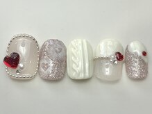 ネイルメゾン 天神店(NAIL MAISON)/バレンタインニット¥9000