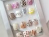 【フット】16種類から選べる定額フット親指アート