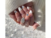 イノセントネイル(Innocent nailMR)/ハートフレンチネイル