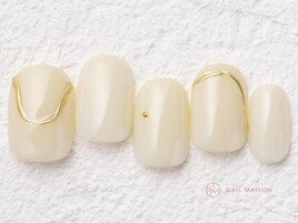 シンプルゴールドうねうね¥5800