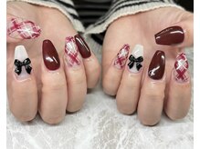 パーミル アイ アンド ネイル クマモト(permille ‰ eye&nail Kumamoto)/チェックネイル