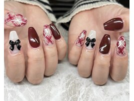 チェックネイル